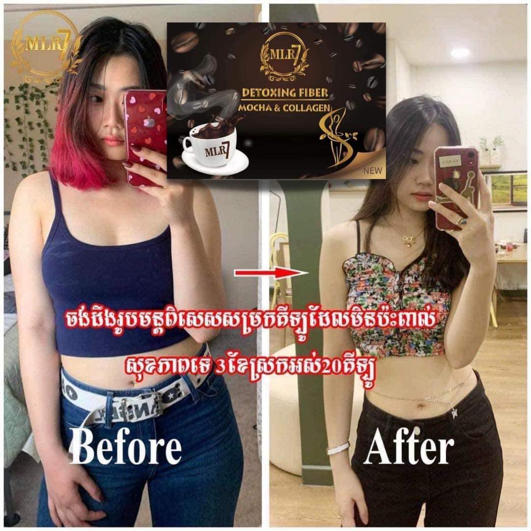 Detox Fiber Coffee Mocha with Collagen