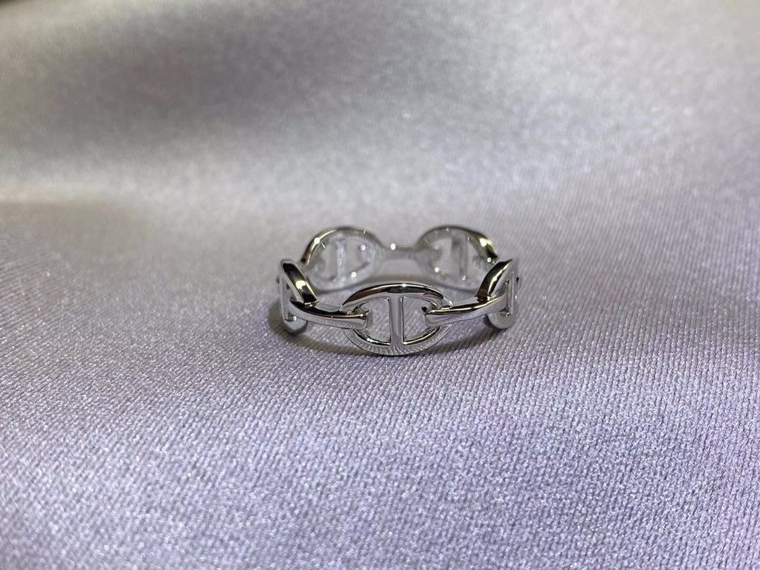 Hermes Pig Nose Bangle + Ring Set