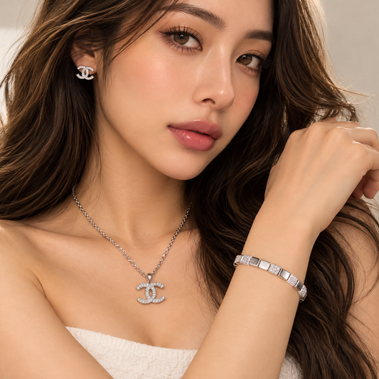Chanel CC Jewelry Set