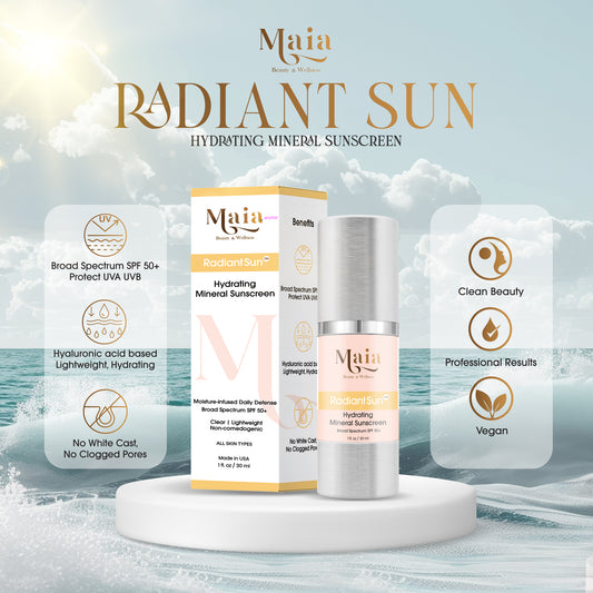 Radiant Sun Hydrating Mineral Sunscreen SPF 50+++