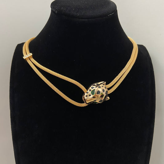 Cartier Tiger Necklace + Bangle Set