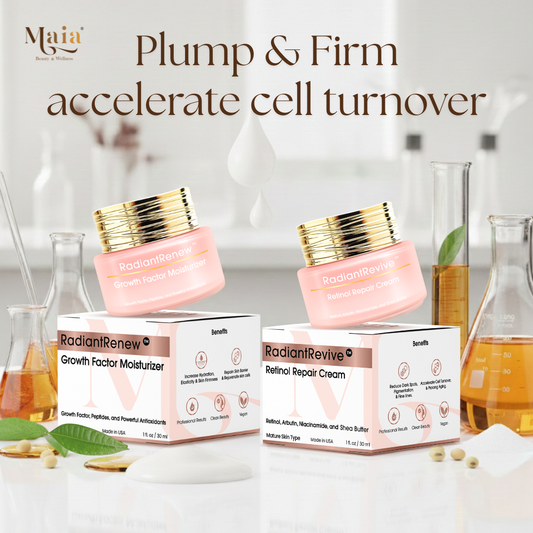 Maia Plump & Firm Set | Skin Repair. Accelerate Cell Turnover
