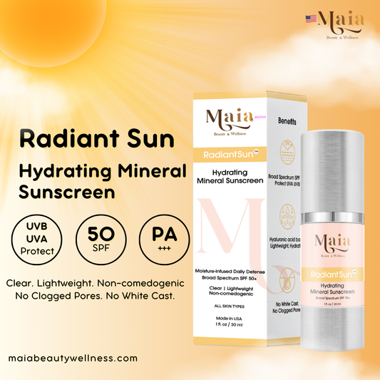 Radiant Sun Hydrating Mineral Sunscreen SPF 50+++