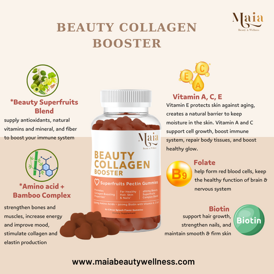 Beauty Collagen Booster - Superfruits Vegan Gummies