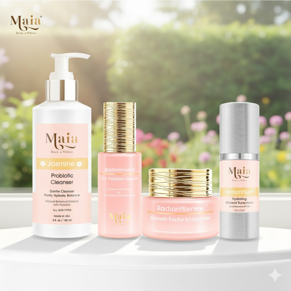Maia Basic Skincare Set | Morning & Night