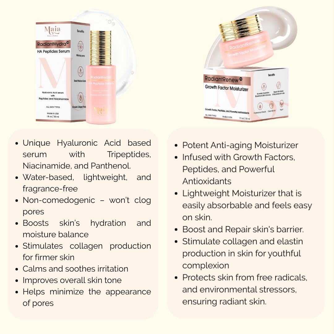 Maia Deep Hydration Set | Boost Skin Collagen & Elastin