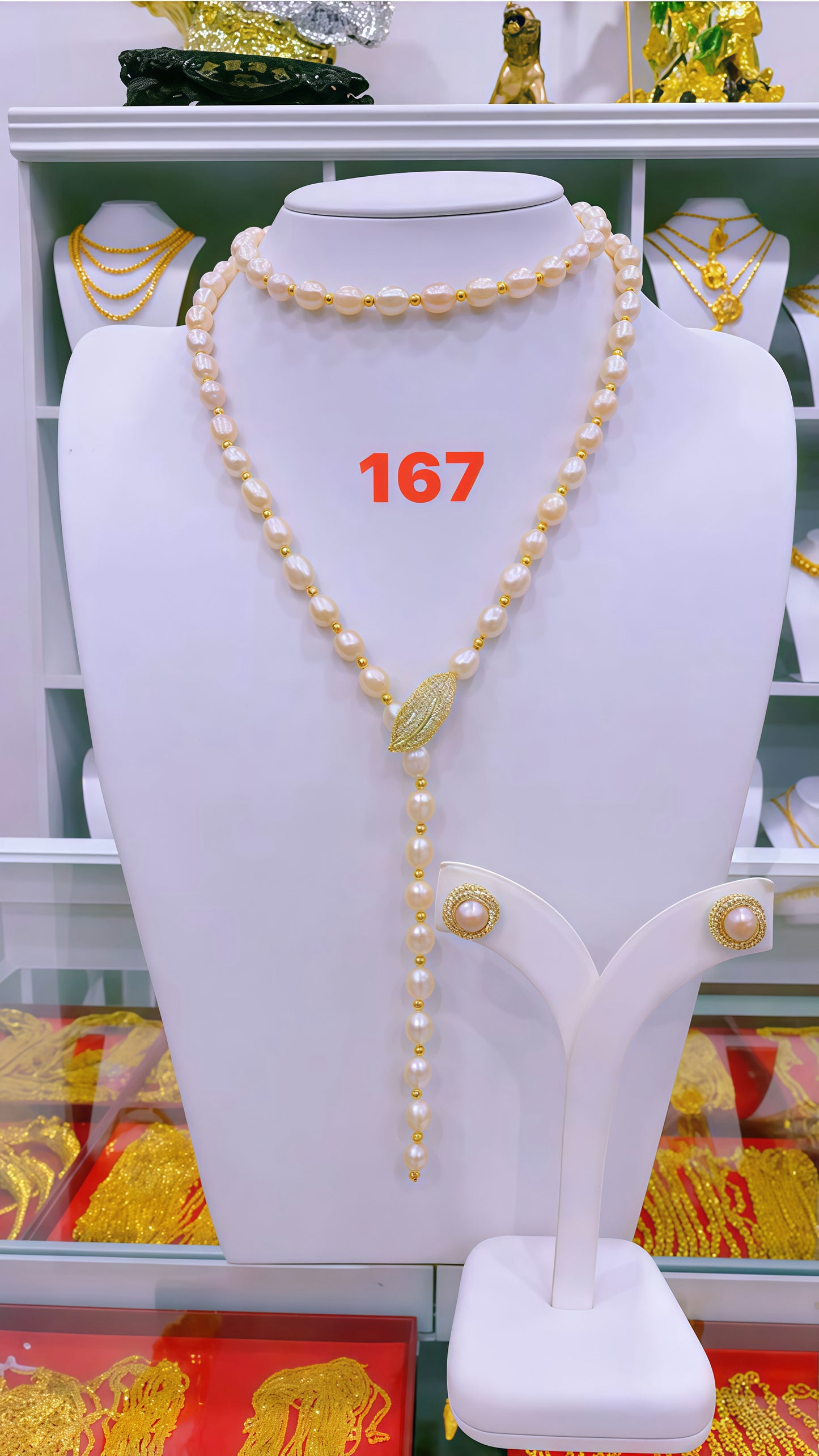 Freshwater Pearls Long Necklace