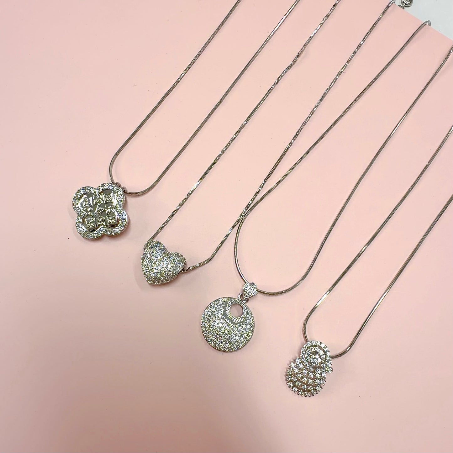 Small Silver Necklaces | Buy 3 free 1