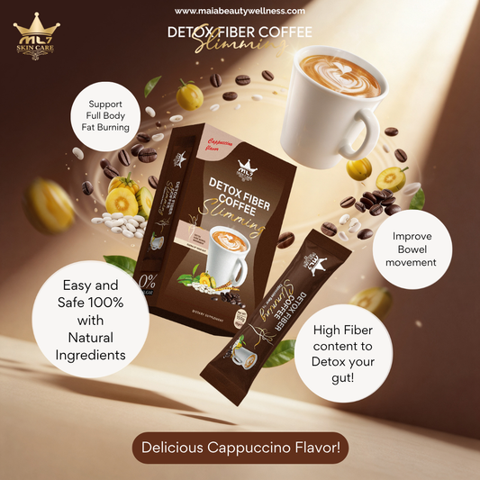 Detox Fiber Coffee Slimming | Cappuccino
