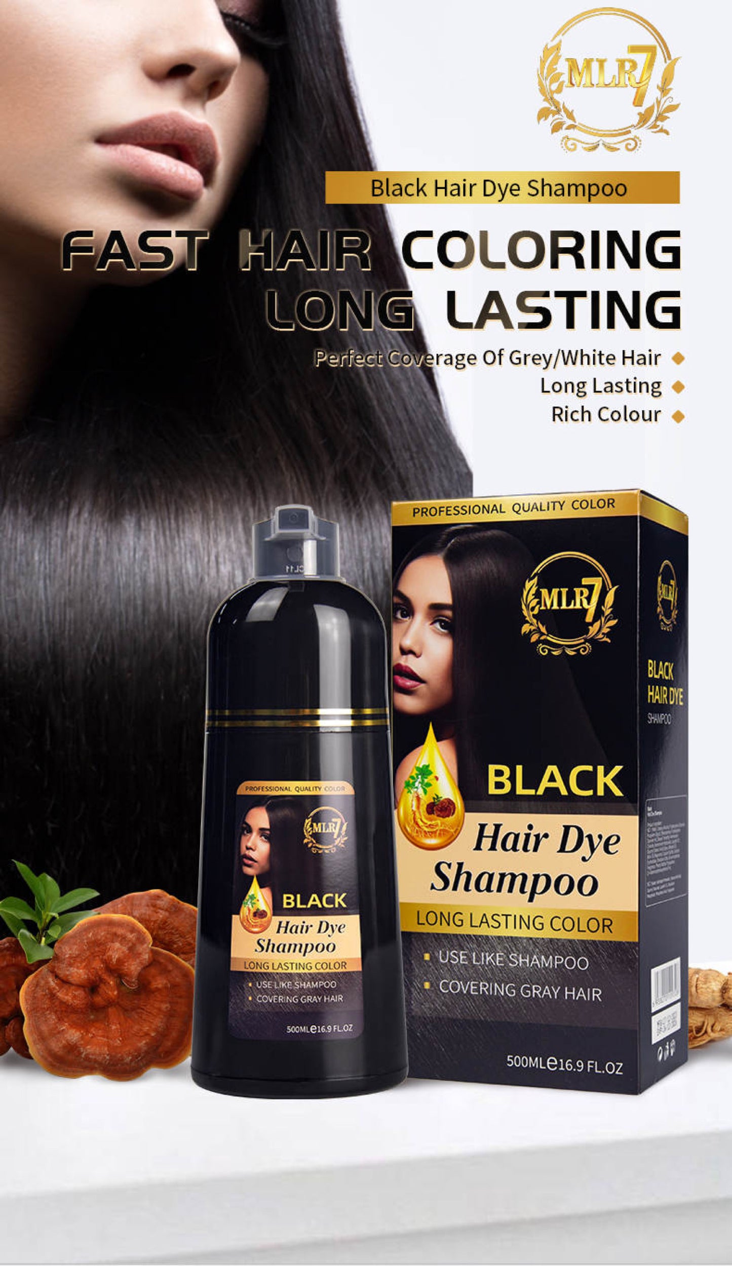 [SALE] Black Hair Dye Shampoo