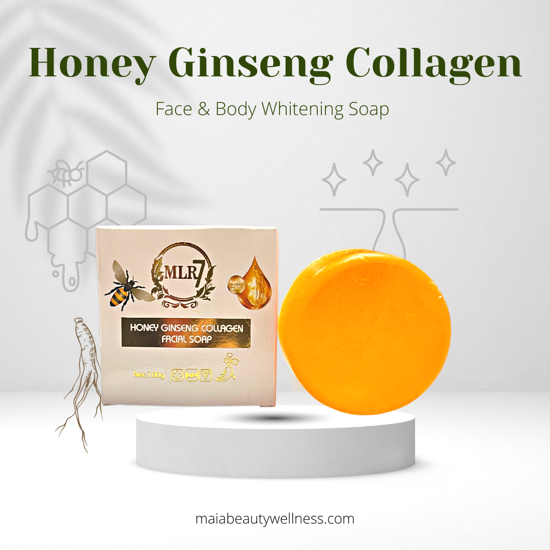 Honey Ginseng Collagen Whitening Soap [Face&Body]