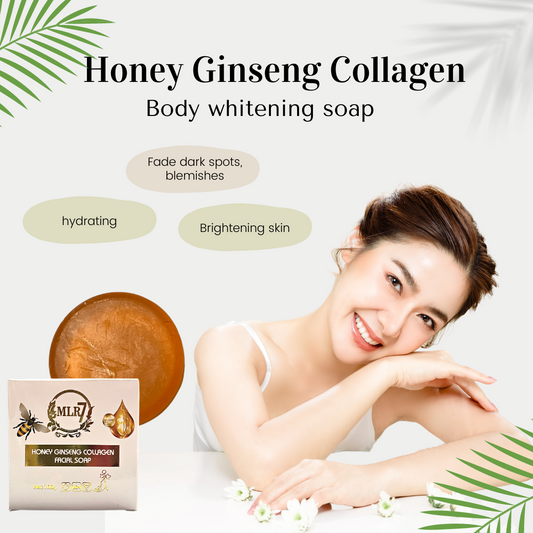 Honey Ginseng Collagen Whitening Soap [Face&Body]