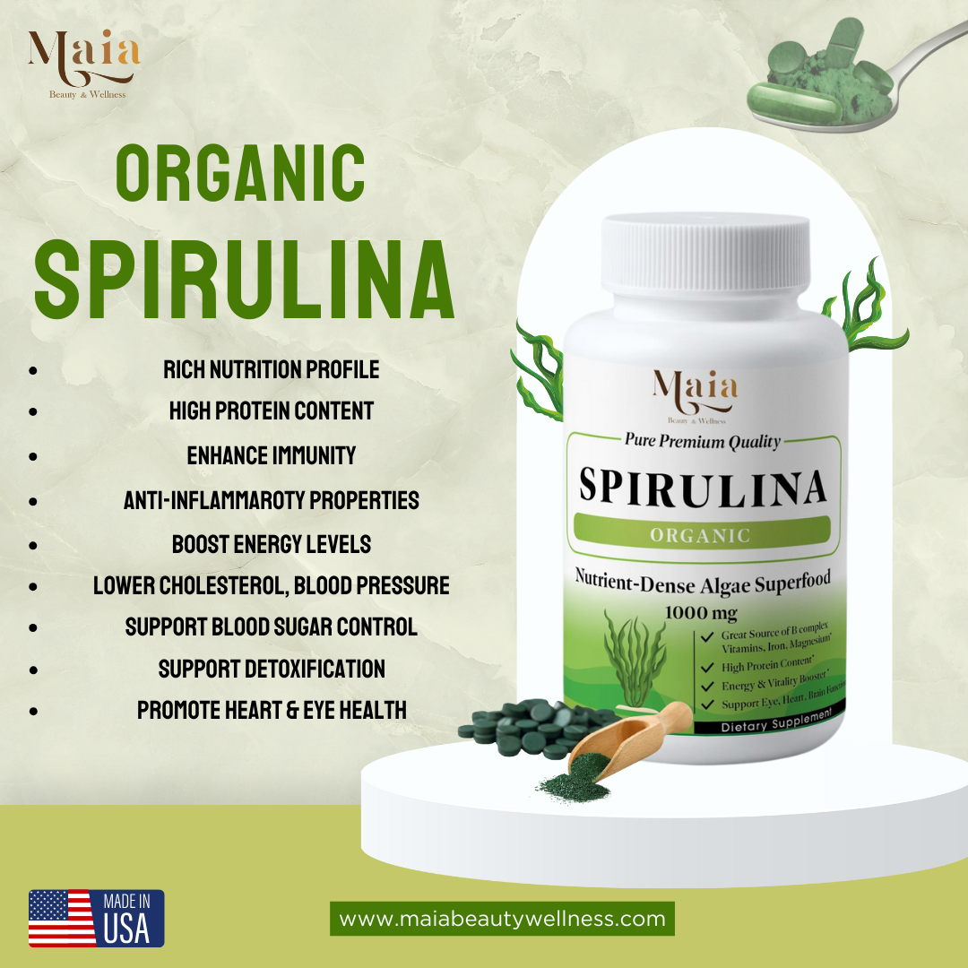 [Promo] Organic Spirulina | Nutrient-Dense Superfood