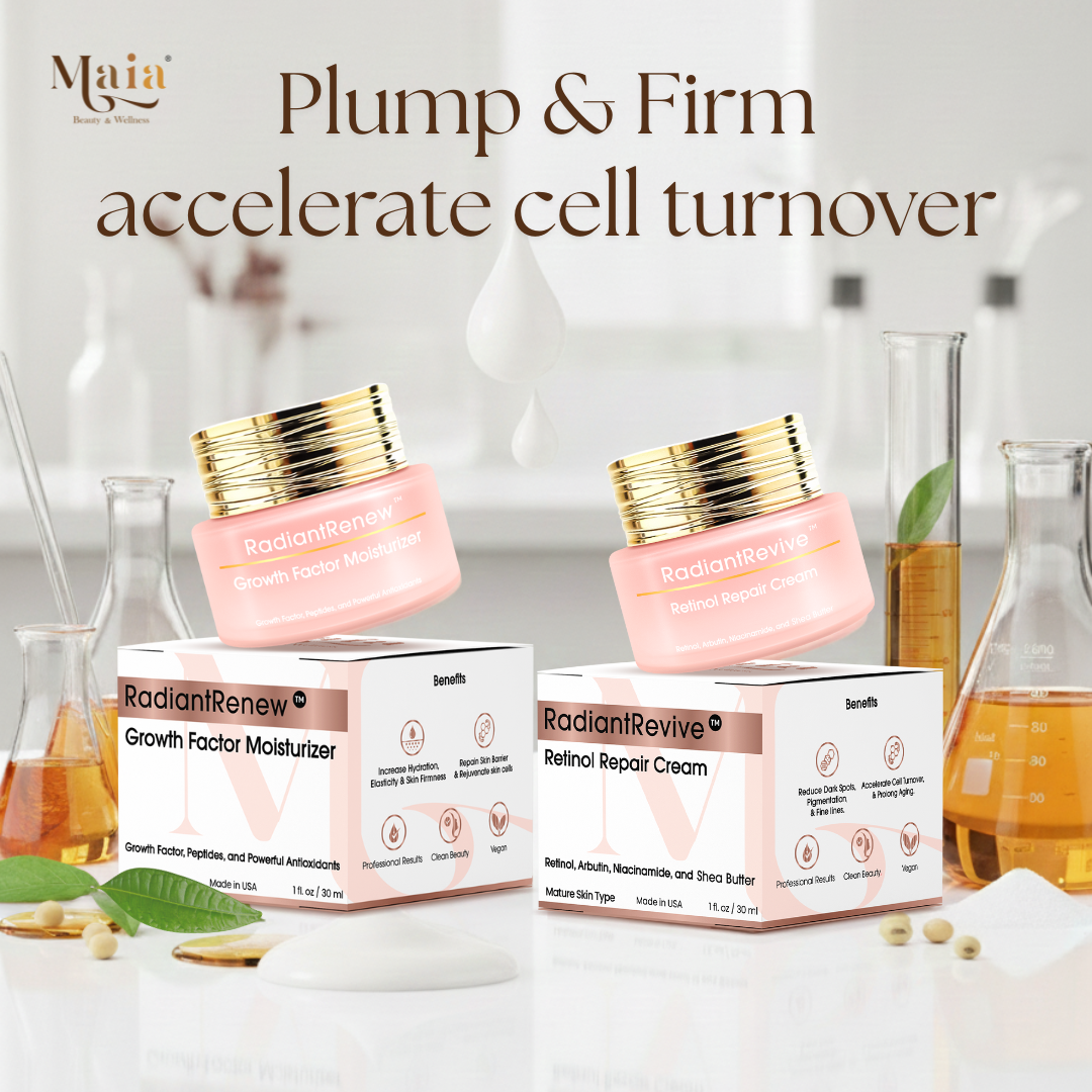 Maia Plump & Firm Set | Skin Repair. Accelerate Cell Turnover