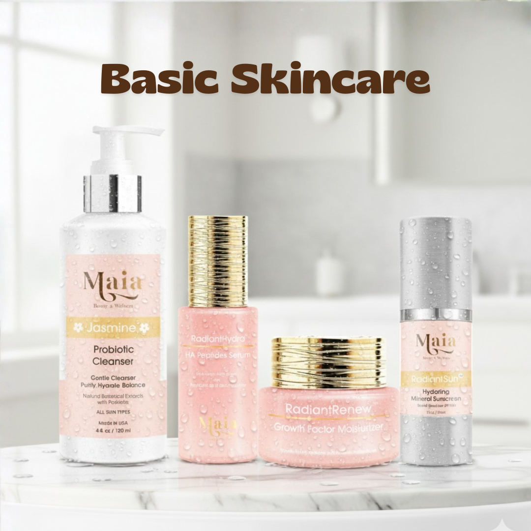 Maia Basic Skincare Set | Morning & Night
