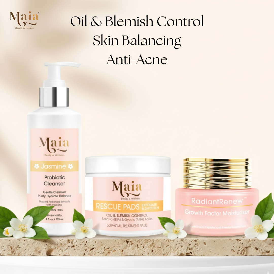 Maia Oil & Blemish Control Set | Skin Balancing. Anti-Acne