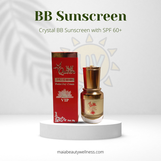 Crystal BB Sunscreen with SPF 60+